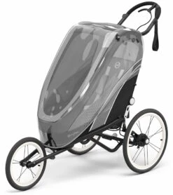 Cybex Zeno Multisport Trailer Bundle - Cream/Orange Frame + Bleached Sand Seat Pack -Stroller Promotion Store cybex zeno multisport trailer bundle cream orange frame bleached sand seat pack 163