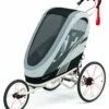 Cybex Zeno Multisport Trailer Bundle - Cream/Orange Frame + Medal Grey Seat Pack -Stroller Promotion Store cybex zeno multisport trailer bundle cream orange frame medal grey seat pack 187