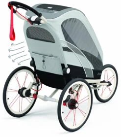 Cybex Zeno Multisport Trailer Bundle - Cream/Orange Frame + Medal Grey Seat Pack 12 Cybex Zeno Multisport Trailer Bundle - Cream/Orange Frame + Medal Grey Seat Pack -Stroller Promotion Store cybex zeno multisport trailer bundle cream orange frame medal grey seat pack 189