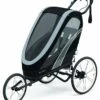 Cybex Zeno Multisport Trailer (One Box) - All Black -Stroller Promotion Store cybex zeno multisport trailer one box all black 182