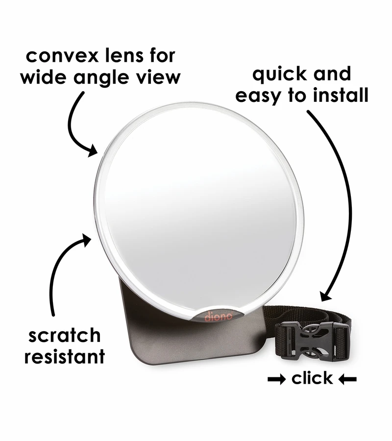 Diono Easy View Mirrors (2 Pack) 4 Diono Easy View Mirrors (2 Pack) - Image 2