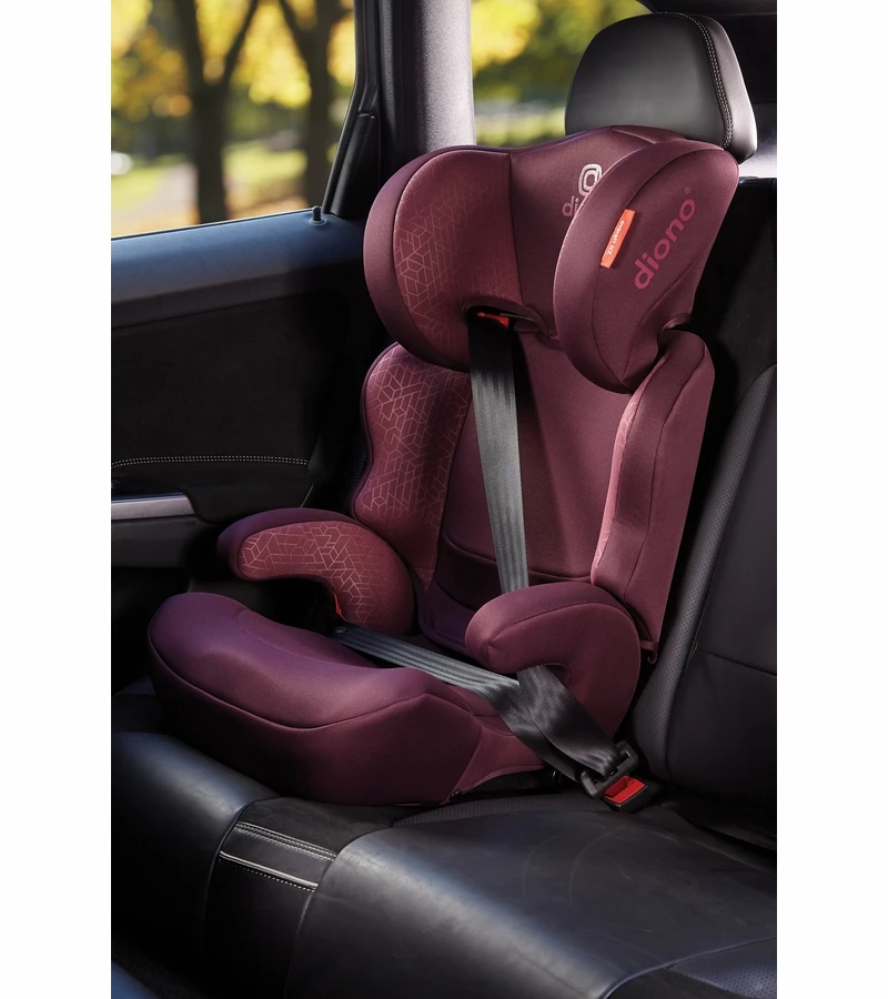 Diono Everett NXT High Back Belt Positioning Booster Car Seat - Plum 8 Diono Everett NXT High Back Belt Positioning Booster Car Seat - Plum - Image 6