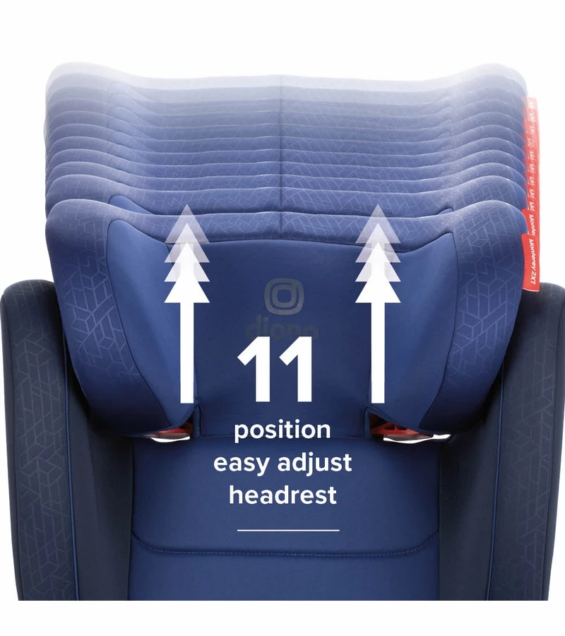 Diono Monterey 2XT Latch 2-in-1 Booster Car Seat - Blue 7 Diono Monterey 2XT Latch 2-in-1 Booster Car Seat - Blue - Image 5