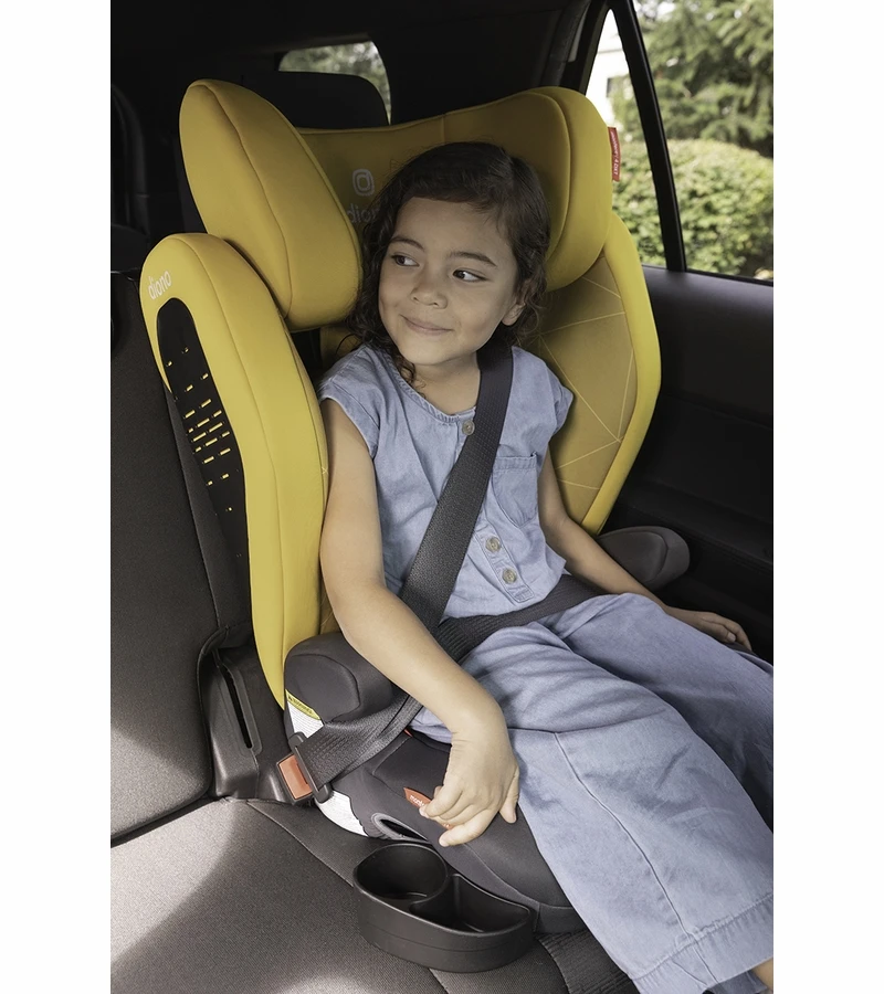 Diono Monterey 4DXT Latch 2-in-1 Booster Car Seat - Yellow Sulphur 9 Diono Monterey 4DXT Latch 2-in-1 Booster Car Seat - Yellow Sulphur - Image 7