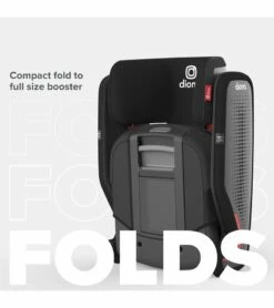 Diono Monterey 5iST FixSafe Belt Positioning High Back Booster Car Seat - Black Jet -Stroller Promotion Store diono monterey 5ist fixsafe belt positioning high back booster car seat blue sky 12 1