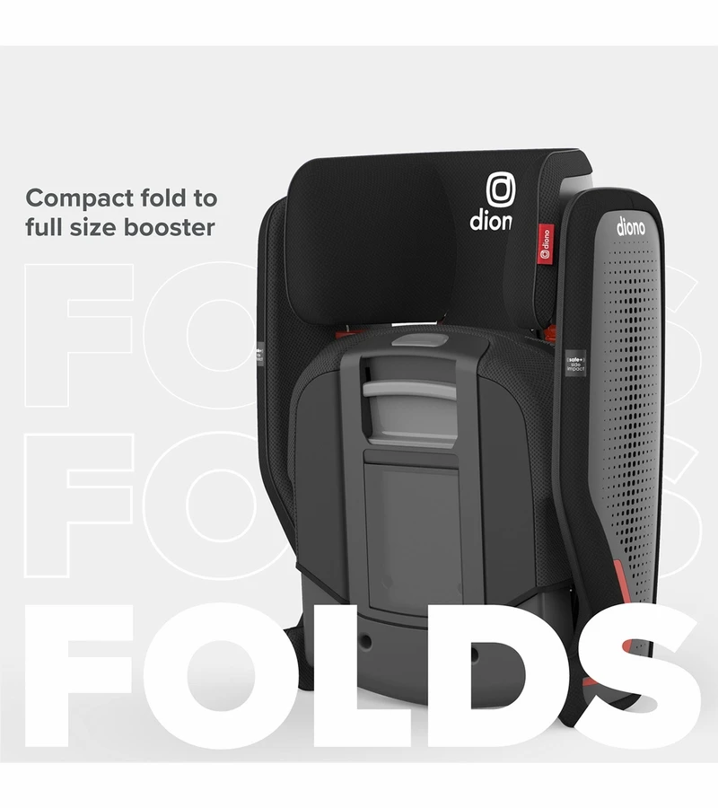 Diono Monterey 5iST FixSafe Belt Positioning High Back Booster Car Seat - Red Cherry 7 Diono Monterey 5iST FixSafe Belt Positioning High Back Booster Car Seat - Red Cherry - Image 5