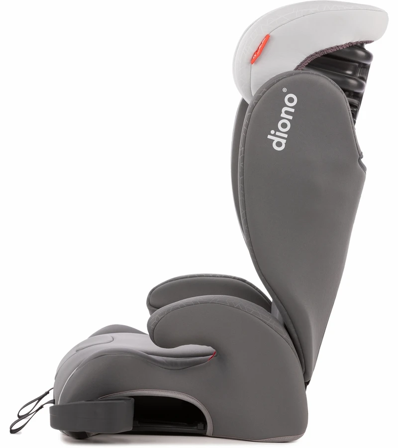 Diono Monterey XT High Back Belt Positioning Booster Car Seat - Grey Dark 5 Diono Monterey XT High Back Belt Positioning Booster Car Seat - Grey Dark - Image 3