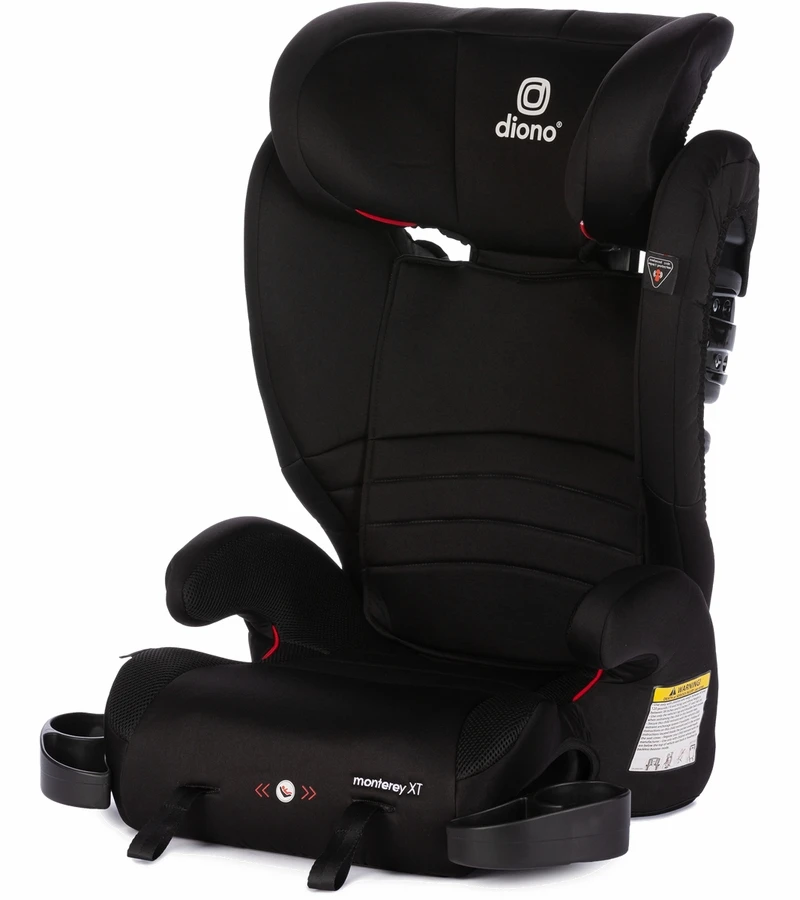 Diono Monterey XT High Back Belt Positioning Booster Car Seat - Midnight 8 Diono Monterey XT High Back Belt Positioning Booster Car Seat - Midnight - Image 6