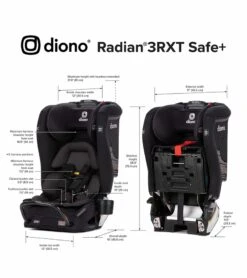 Diono Radian 3 RXT Safe+ Narrow All-in-One Convertible Car Seat - Gray Slate 13 Diono Radian 3 RXT Safe+ Narrow All-in-One Convertible Car Seat - Gray Slate -Stroller Promotion Store diono radian 3 rxt safe narrow all in one convertible car seat purple plum 13 3