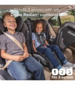Diono Radian 3QXT+ Narrow All-in-One Convertible Car Seat - Black Jet -Stroller Promotion Store diono radian 3qxt narrow all in one convertible car seat black jet 83