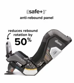 Diono Radian 3QXT+ Narrow All-in-One Convertible Car Seat - Black Jet -Stroller Promotion Store diono radian 3qxt narrow all in one convertible car seat black jet 87