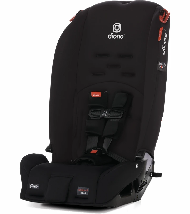 Diono Radian 3R Narrow All-in-One Convertible Car Seat - Black Jet 3 Diono Radian 3R Narrow All-in-One Convertible Car Seat - Black Jet