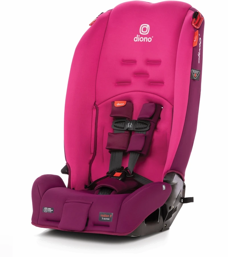 Diono Radian 3R Narrow All-in-One Convertible Car Seat - Pink Blossom 3 Diono Radian 3R Narrow All-in-One Convertible Car Seat - Pink Blossom