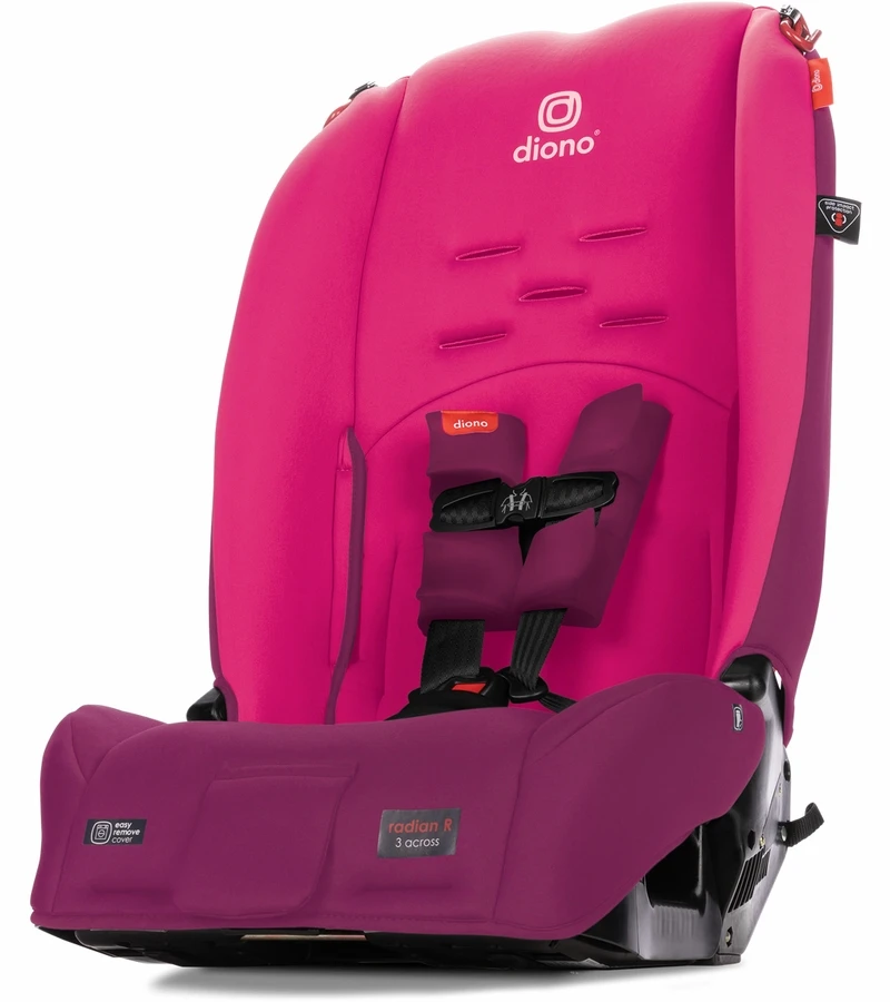 Diono Radian 3R Narrow All-in-One Convertible Car Seat - Pink Blossom 5 Diono Radian 3R Narrow All-in-One Convertible Car Seat - Pink Blossom - Image 3