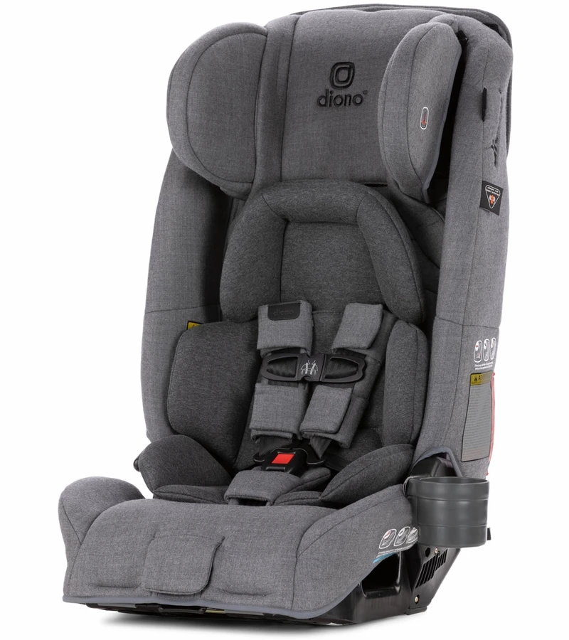 Diono Radian 3RXT All-in-One Convertible Car Seat 2019 Grey Dark Wool 3 Diono Radian 3RXT All-in-One Convertible Car Seat 2019 Grey Dark Wool