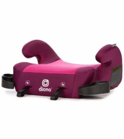 Diono Solana 2 Backless Belt Positioning Booster Car Seat - Pink
