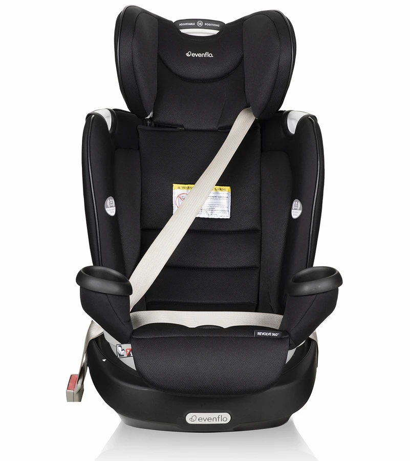 Evenflo GOLD Revolve360 Rotating All-In-One Car Seat - Onyx Black 7 Evenflo GOLD Revolve360 Rotating All-In-One Car Seat - Onyx Black - Image 5
