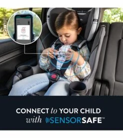 Evenflo GOLD SensorSafe Revolve 360 Slim 2-in-1 Rotational Convertible Car Seat - Amethyst -Stroller Promotion Store evenflo gold sensorsafe revolve 360 slim rotational all in one convertible car seat amethyst 124