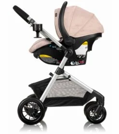 Evenflo Pivot Modular Travel System With SafeMax Infant Car Seat - Sandstone -Stroller Promotion Store evenflo pivot modular travel system with safemax infant car seat sandstone 168
