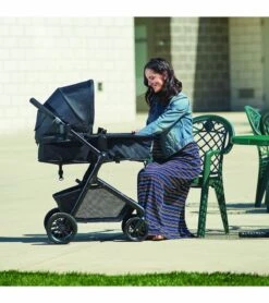 Evenflo Pivot Travel System With SafeMax Infant Car Seat - Sandstone -Stroller Promotion Store evenflo pivot travel system with safemax infant car seat sandstone 57