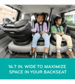 Evenflo Revolve360 Slim 2-in-1 Rotational Convertible Car Seat With Quick Clean Cover - Stow Blue 14 Evenflo Revolve360 Slim 2-in-1 Rotational Convertible Car Seat With Quick Clean Cover - Stow Blue -Stroller Promotion Store evenflo revolve360 slim 2 in 1 rotational convertible car seat with quick clean cover stow blue 148