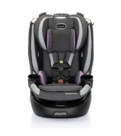 Evenflo Revolve360 Slim 2-in-1 Rotational Convertible Car Seat With Quick Clean Cover - Sutton Purple -Stroller Promotion Store evenflo revolve360 slim 2 in 1 rotational convertible car seat with quick clean cover sutton purple 136