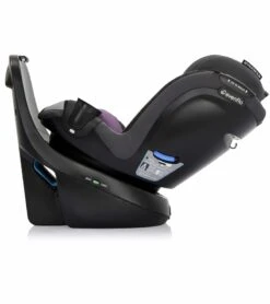 Evenflo Revolve360 Slim 2-in-1 Rotational Convertible Car Seat With Quick Clean Cover - Sutton Purple -Stroller Promotion Store evenflo revolve360 slim 2 in 1 rotational convertible car seat with quick clean cover sutton purple 137