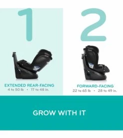 Evenflo Revolve360 Slim 2-in-1 Rotational Convertible Car Seat With Quick Clean Cover - Sutton Purple -Stroller Promotion Store evenflo revolve360 slim 2 in 1 rotational convertible car seat with quick clean cover sutton purple 138