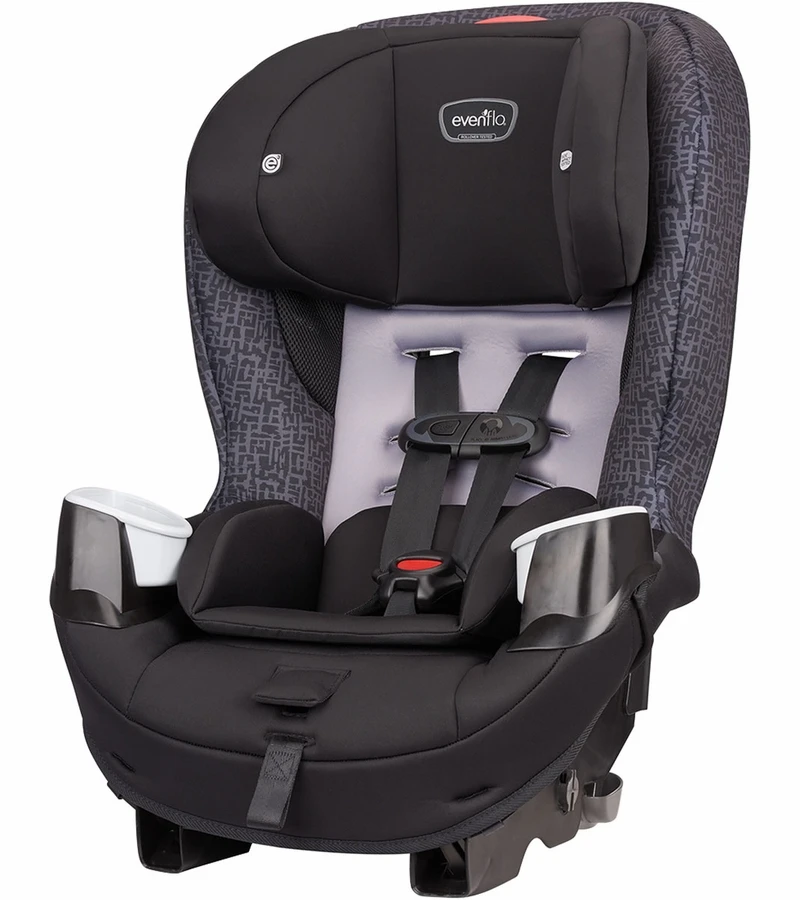 Evenflo Stratos Convertible Car Seat - Boulder 3 Evenflo Stratos Convertible Car Seat - Boulder