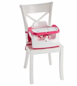 Fisher Price Fisher-Price Grow-with-Me Portable Booster Chair - Pink -Stroller Promotion Store fisher price grow with me portable booster chair pink 49