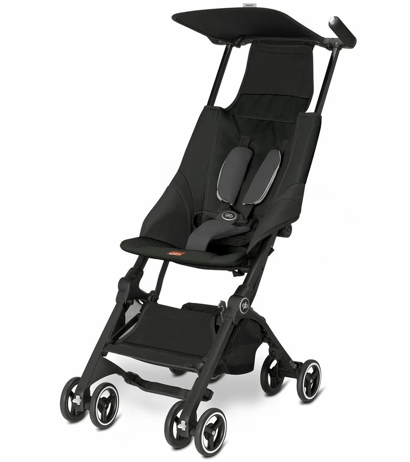 GB Pockit Ultra Compact Lightweight Stroller - Monument Black 3 GB Pockit Ultra Compact Lightweight Stroller - Monument Black