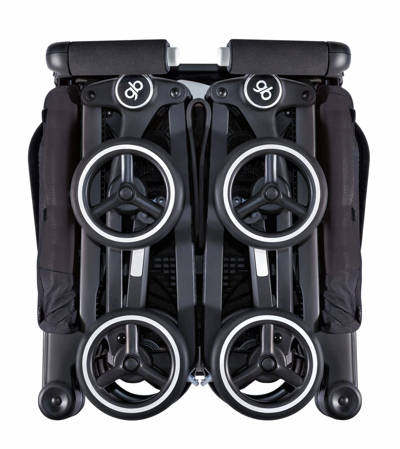 GB Pockit Ultra Compact Lightweight Stroller - Monument Black 4 GB Pockit Ultra Compact Lightweight Stroller - Monument Black - Image 2