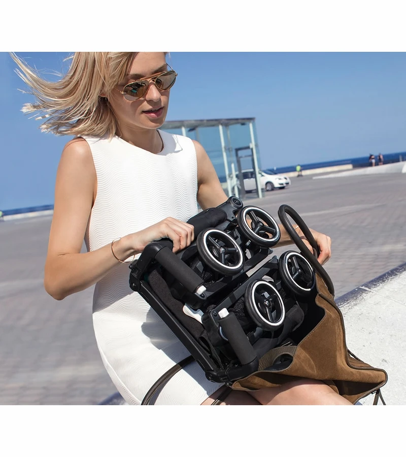 GB Pockit Ultra Compact Lightweight Stroller - Sea Port Blue 5 GB Pockit Ultra Compact Lightweight Stroller - Sea Port Blue - Image 3