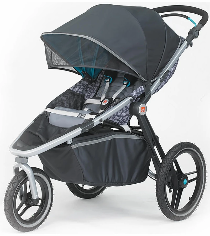 GB X1 Urban Runner Jogging Stroller - Volt 3 GB X1 Urban Runner Jogging Stroller - Volt