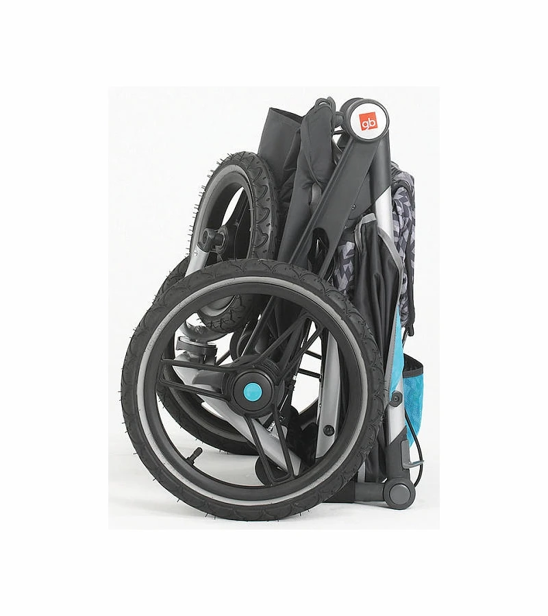 GB X1 Urban Runner Jogging Stroller - Volt 4 GB X1 Urban Runner Jogging Stroller - Volt - Image 2