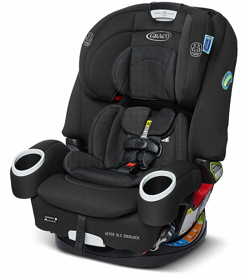 Graco 4Ever DLX SnugLock 4-in-1 Convertible Car Seat - Tomlin 3 Graco 4Ever DLX SnugLock 4-in-1 Convertible Car Seat - Tomlin