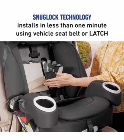 Graco 4Ever DLX SnugLock 4-in-1 Convertible Car Seat - Tomlin 11 Graco 4Ever DLX SnugLock 4-in-1 Convertible Car Seat - Tomlin -Stroller Promotion Store graco 4ever dlx snuglock 4 in 1 convertible car seat tomlin 133