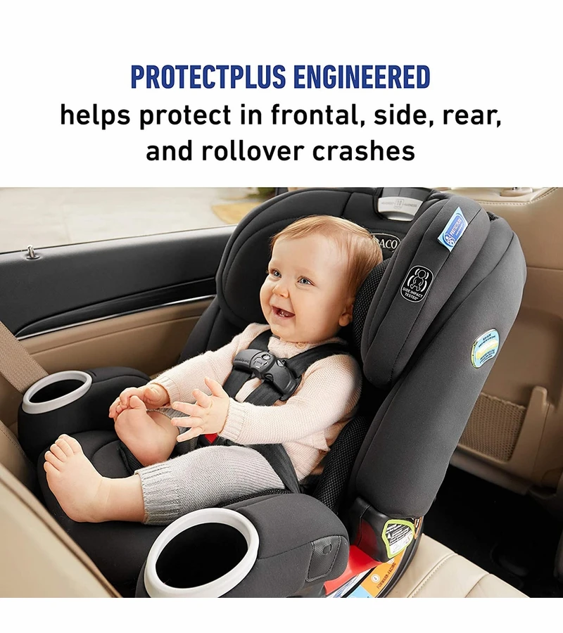 Graco 4Ever DLX SnugLock 4-in-1 Convertible Car Seat - Tomlin 6 Graco 4Ever DLX SnugLock 4-in-1 Convertible Car Seat - Tomlin - Image 4