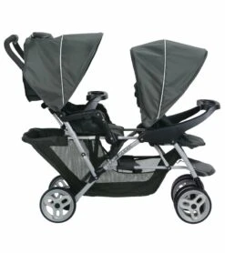 Graco DuoGlider Click Connect Double Stroller - Glacier -Stroller Promotion Store graco duoglider click connect double stroller glacier 140