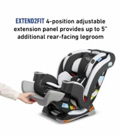 Graco Extend2Fit 3-in-1 Convertible Car Seat - Hamilton -Stroller Promotion Store graco extend2fit 3 in 1 convertible car seat hamilton 185