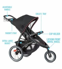 Graco FastAction Jogger LX Stroller - Tansy -Stroller Promotion Store graco fastaction jogger lx stroller tansy 121