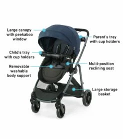 Graco Modes Element LX Travel System - Lanier 10 Graco Modes Element LX Travel System - Lanier -Stroller Promotion Store graco modes element lx travel system lanier 133