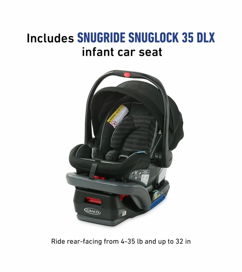 Graco Modes Nest DLX Travel System - Raven 5 Graco Modes Nest DLX Travel System - Raven - Image 3