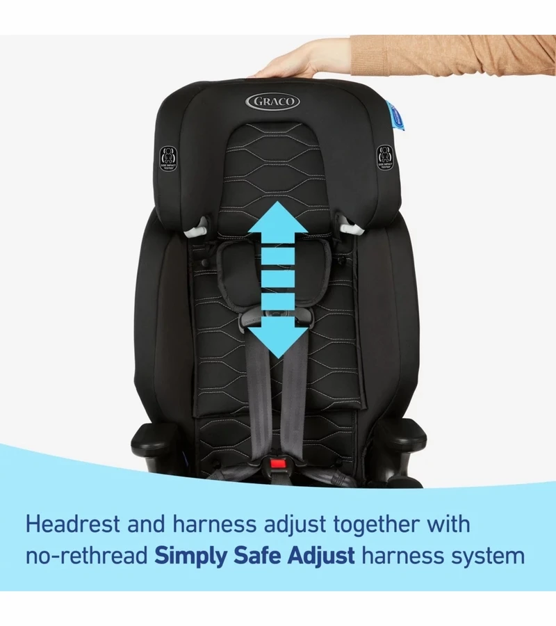 Graco Nautilus 2.0 LX 3-in-1 Harness Booster Car Seat - Hex 7 Graco Nautilus 2.0 LX 3-in-1 Harness Booster Car Seat - Hex - Image 5