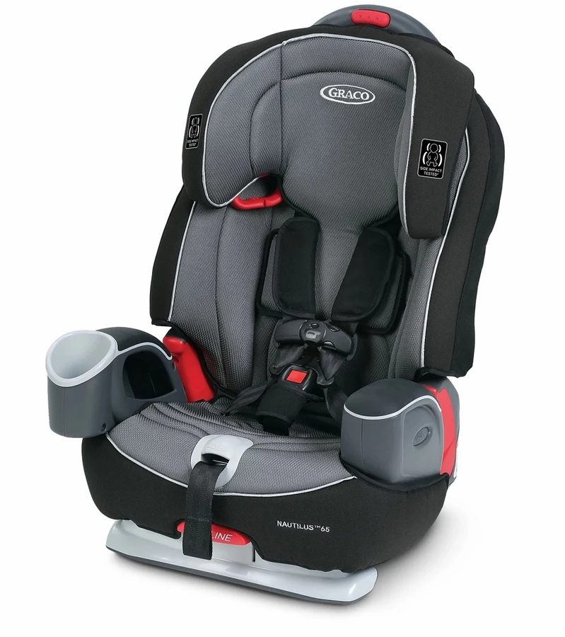 Graco Nautilus 65 3-in-1 Harness Booster Car Seat - Bravo 3 Graco Nautilus 65 3-in-1 Harness Booster Car Seat - Bravo
