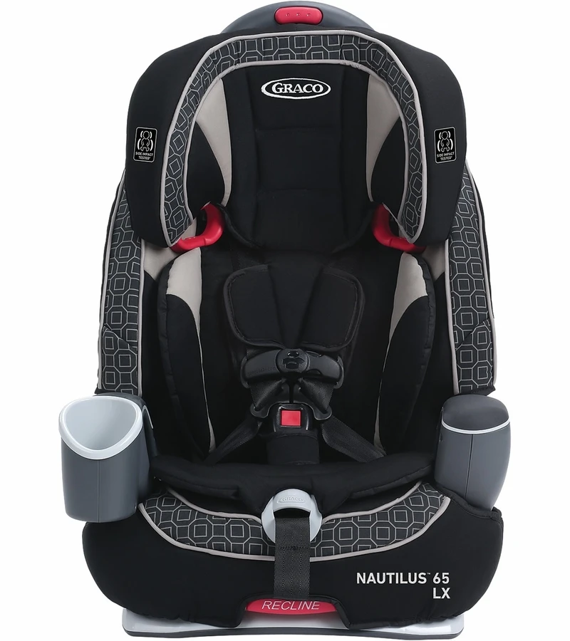 Graco Nautilus 65 LX 3-in-1 Harness Booster Car Seat 2021 - Pierce 4 Graco Nautilus 65 LX 3-in-1 Harness Booster Car Seat 2021 - Pierce - Image 2