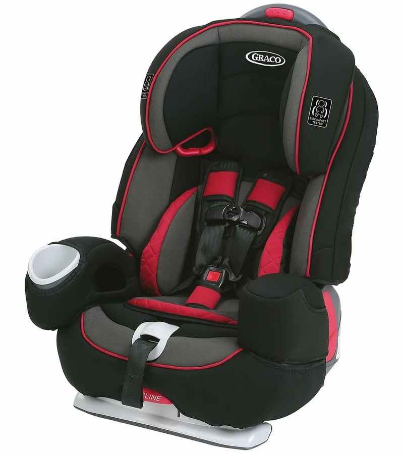 Graco Nautilus 80 Elite 3-in-1 Harness Booster Car Seat - Chili Red 3 Graco Nautilus 80 Elite 3-in-1 Harness Booster Car Seat - Chili Red