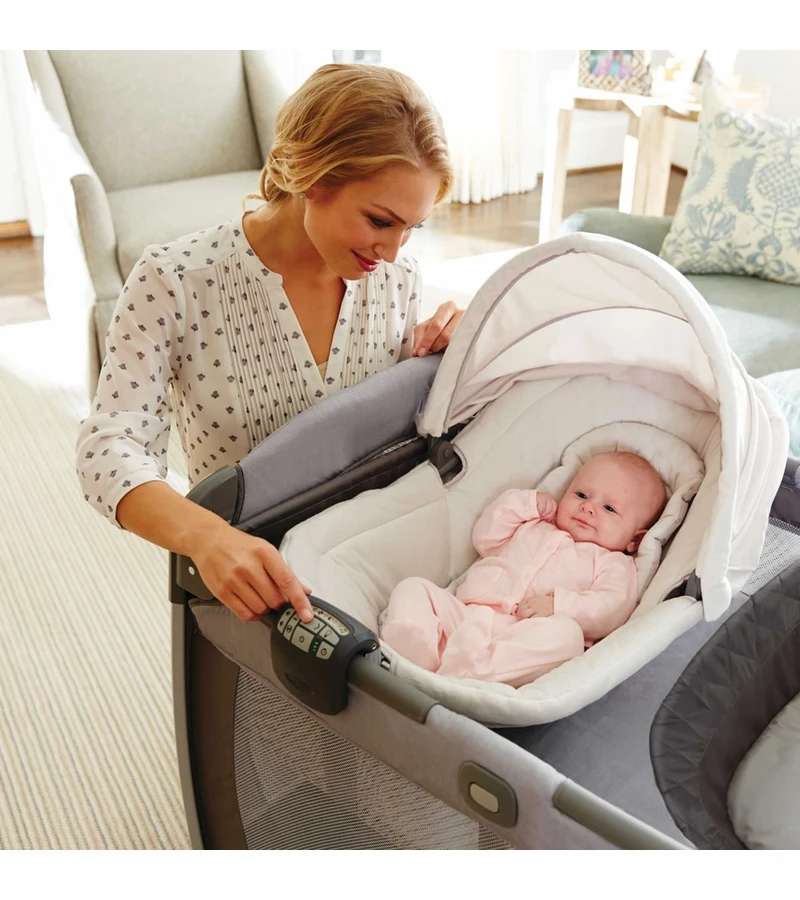 Graco Pack 'n Play Playard Newborn Napper Oasis With Soothe Surround Technology - Camden 5 Graco Pack 'n Play Playard Newborn Napper Oasis With Soothe Surround Technology - Camden - Image 3