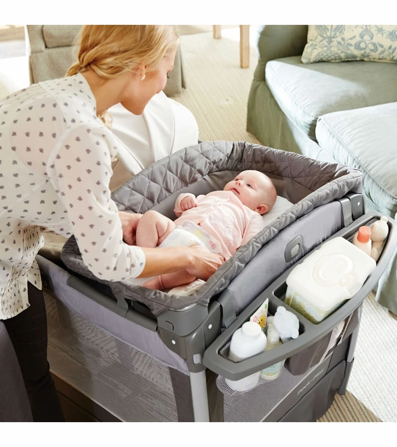 Graco Pack 'n Play Playard Newborn Napper Oasis With Soothe Surround Technology - Camden 7 Graco Pack 'n Play Playard Newborn Napper Oasis With Soothe Surround Technology - Camden - Image 5