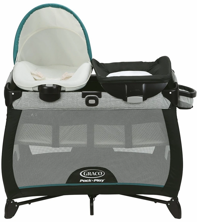 Graco Pack 'n Play Playard Quick Connect Portable Napper - Darcie 4 Graco Pack 'n Play Playard Quick Connect Portable Napper - Darcie - Image 2